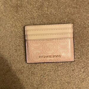 Michael Kors Pink Card Holder